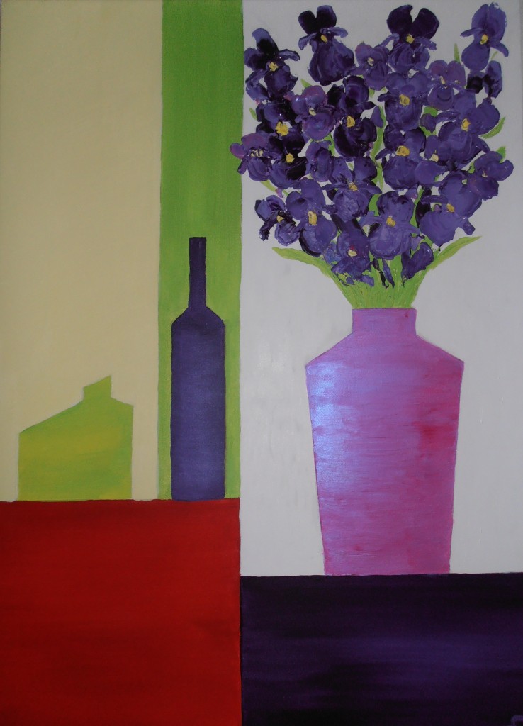 vase d'iris